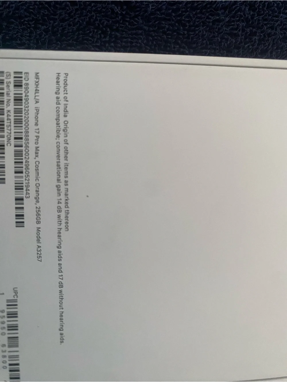 iPhone 17 Pro Max